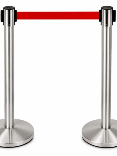 Heavy Duty Stainless Steel Queue Manager for Petrol Pumps