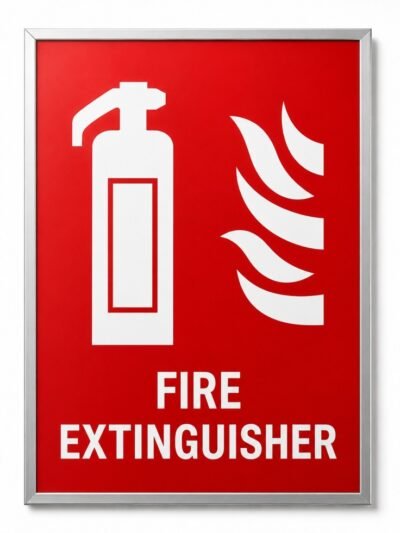 Fire Extinguisher Signage for Petrol Pumps and Fuel Stations