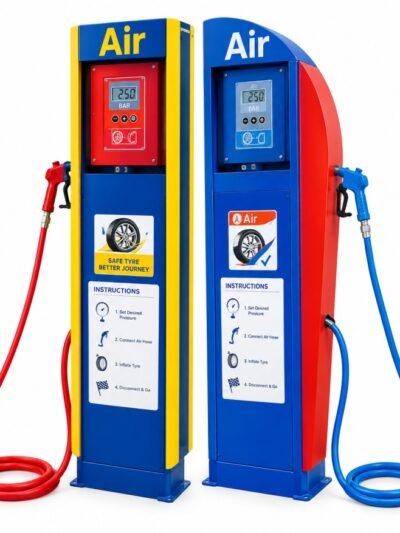 Tyre Inflator Machine for Petrol Pumps and Fuel Stations