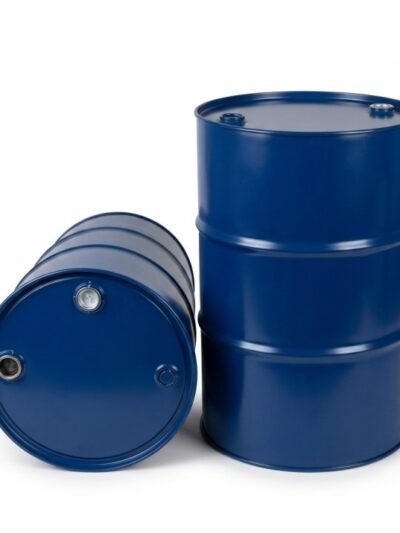 PESO approved 200 litre barrels
