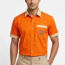 IOCL Petrol Pump Staff Uniform Shirt for Men