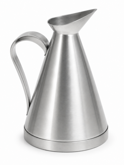 S.S. Jar 5 Litres for Petrol Pumps | Stainless Steel Fuel Measuring Jar