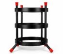 Fire Extinguisher Stand for Petrol Pumps and Fuel Stations